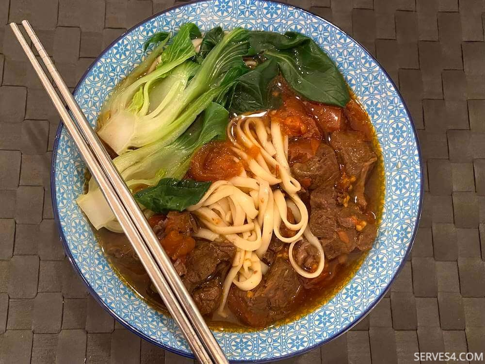 Red Braised Beef Noodle Soup (红烧牛肉面)