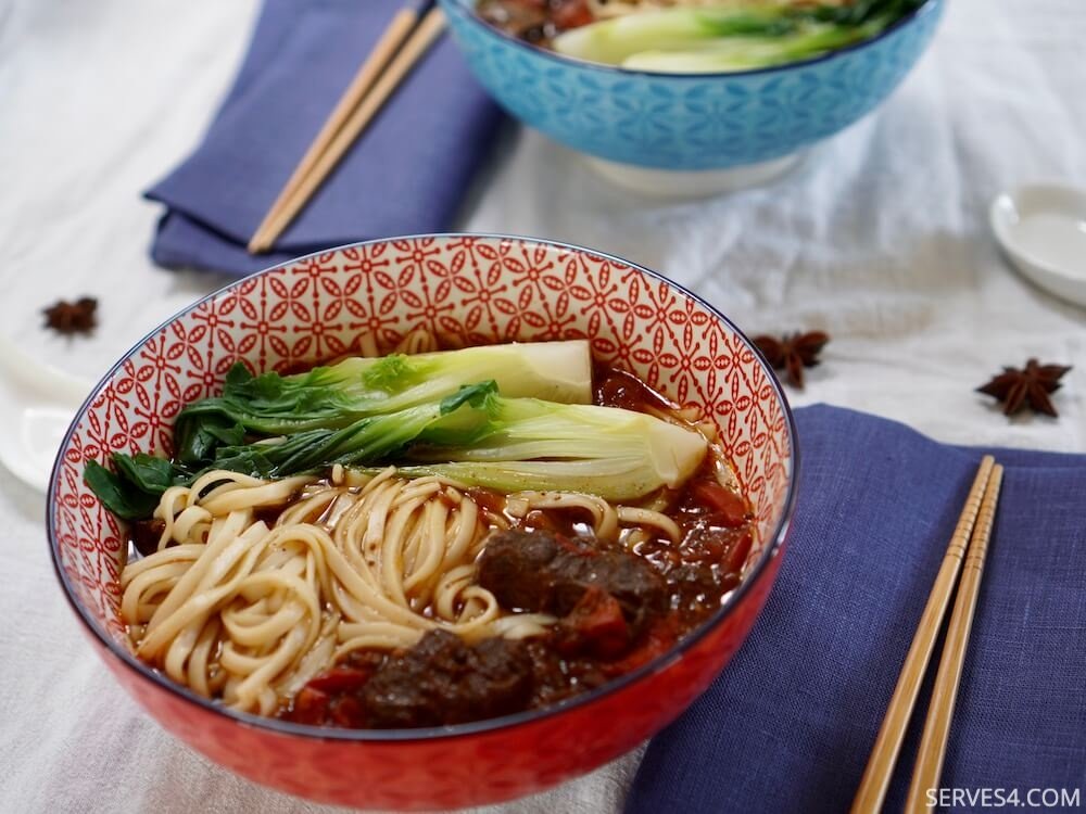 Red Braised Beef Noodle Soup (红烧牛肉面)