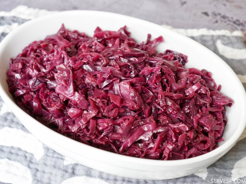Braised red cabbage is vibrant, tasty and the perfect accompaniment to roast meats and holiday feasts.
