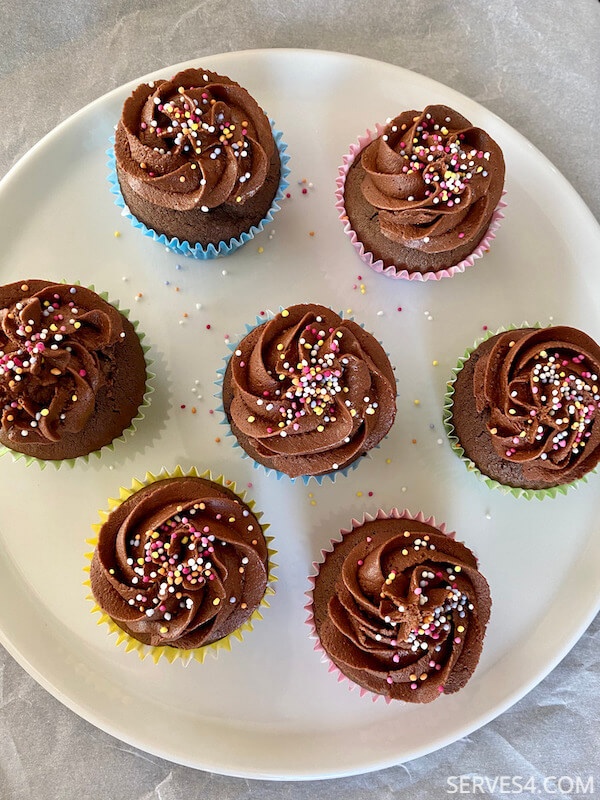 Chocolate Cupcakes with Chocolate Buttercream