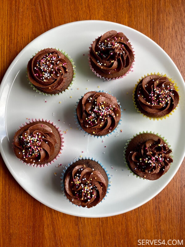 Chocolate Cupcakes with Chocolate Buttercream