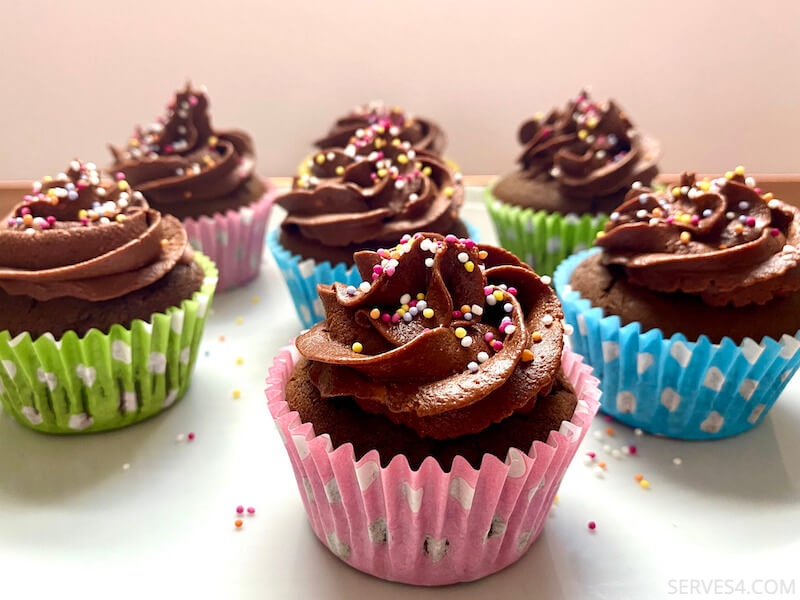 Chocolate Cupcakes with Chocolate Buttercream