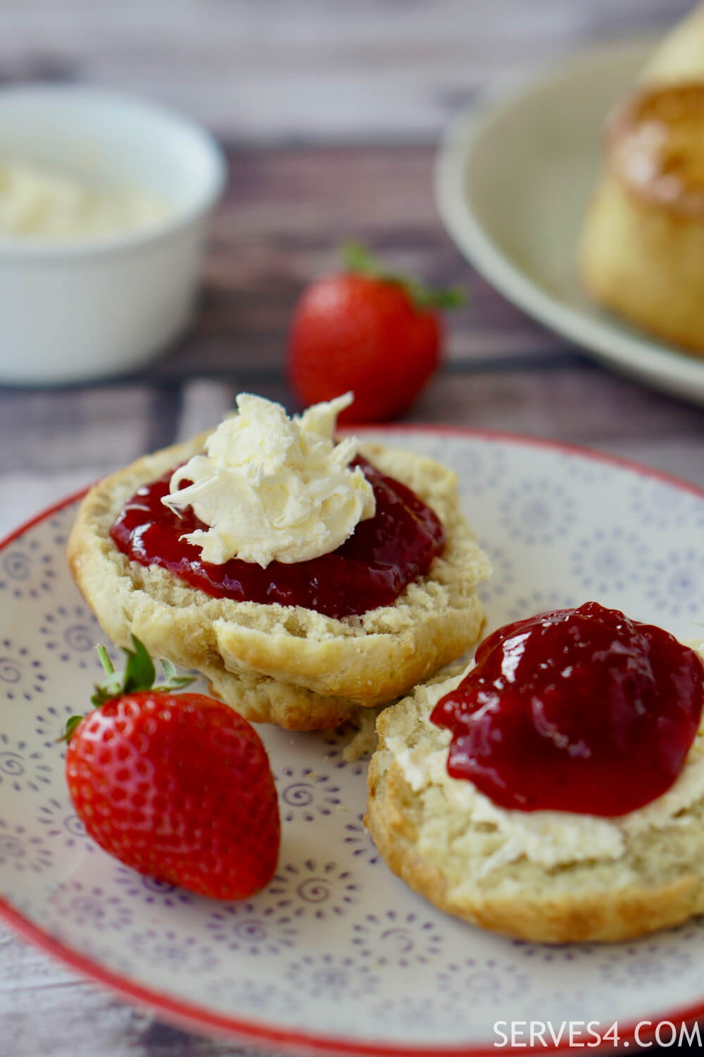 This easy recipe for scones comes together very quickly, meaning you'll have more time to enjoy them!