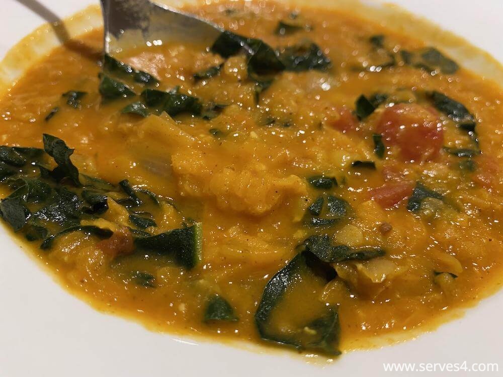 Easy Family Vegan Dinner Recipes: Lentil Coconut Curry Soup