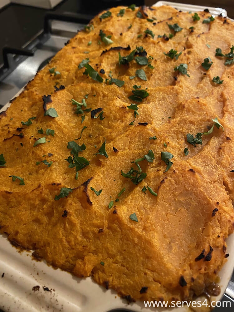 Easy Family Vegan Dinner Recipes: Lentil Shepherd's Pie