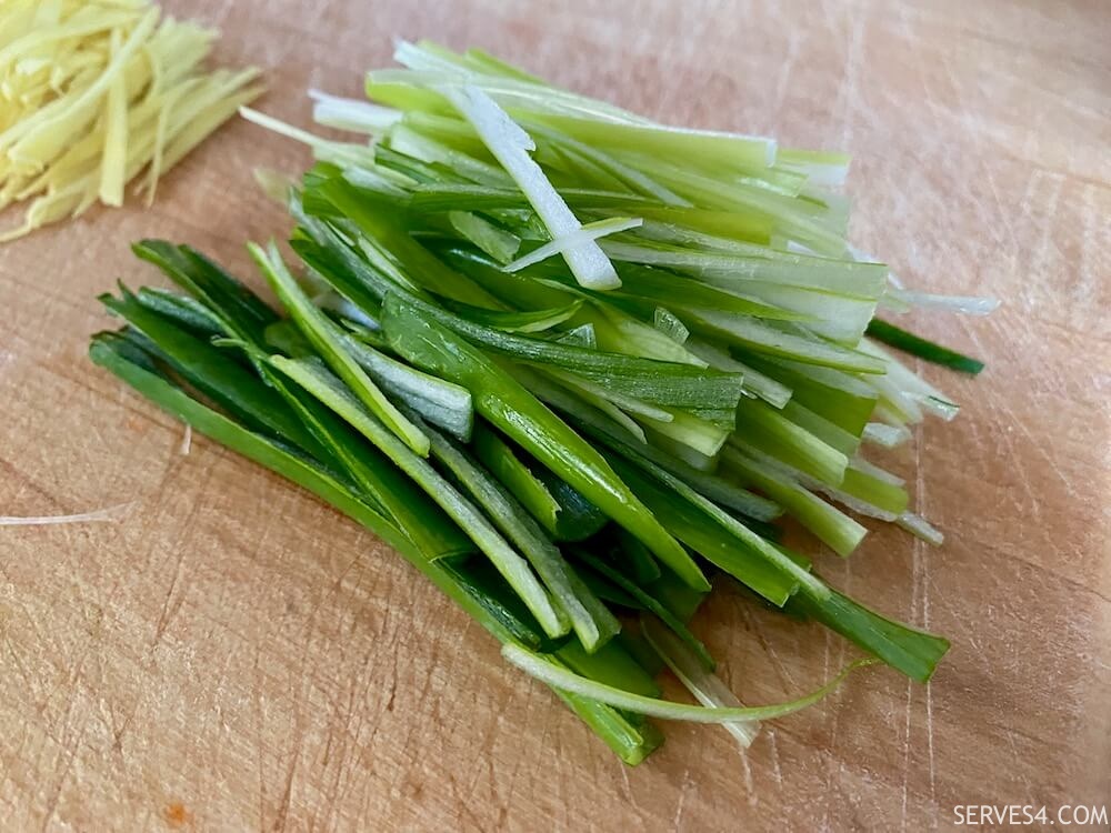 Making Chinese Steamed Fish