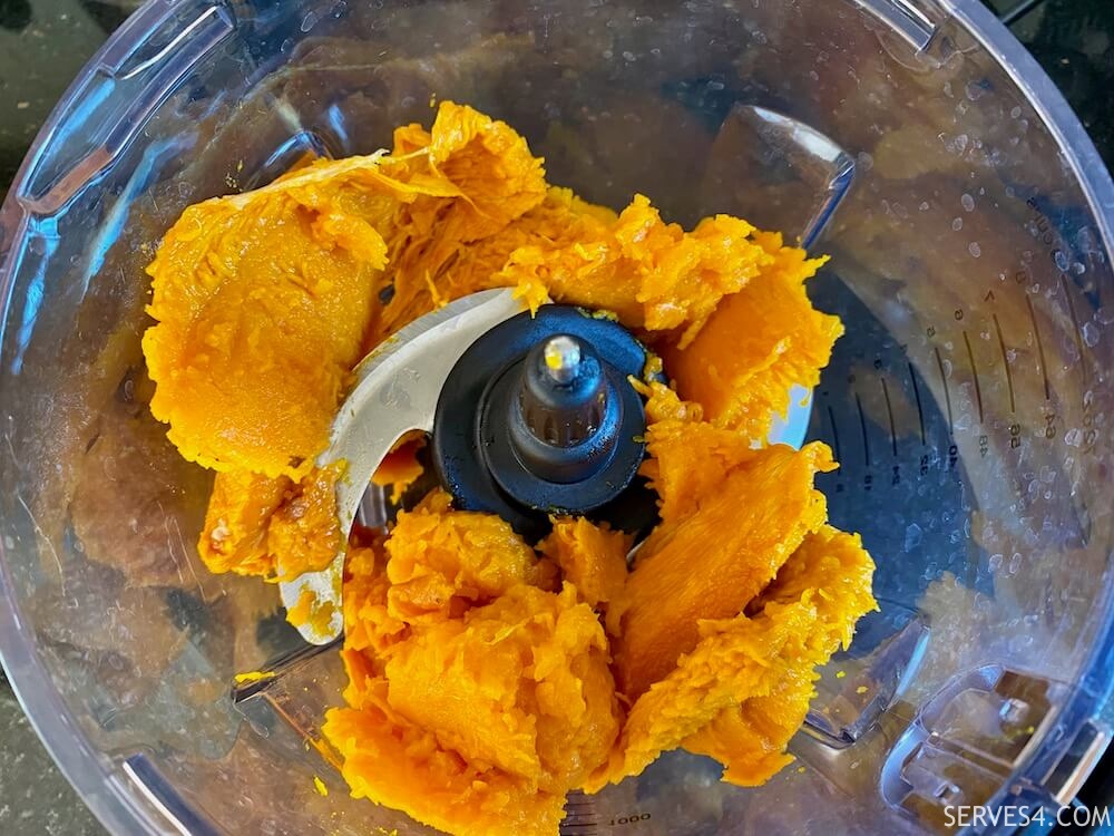 Making Pumpkin Puree