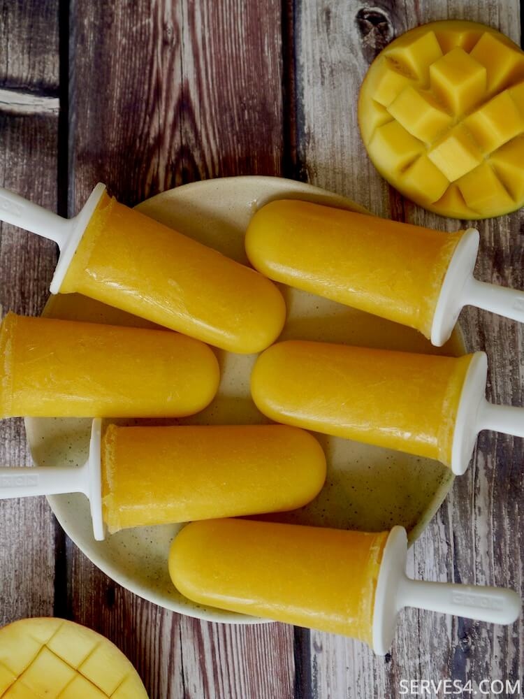 Mango Ice Lollies