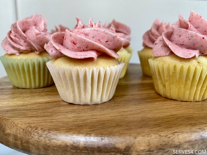 Mini Vanilla Cupcake Recipe