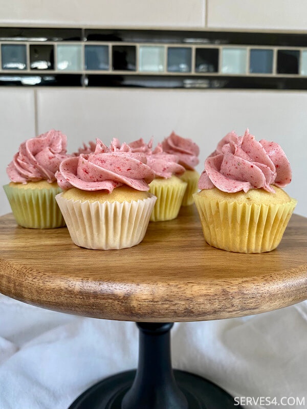 Mini Vanilla Cupcake Recipe