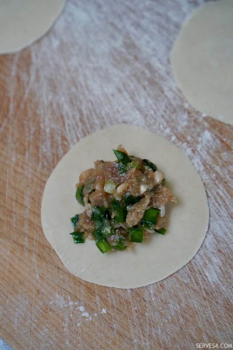 Pork and Chive Dumpling Filling