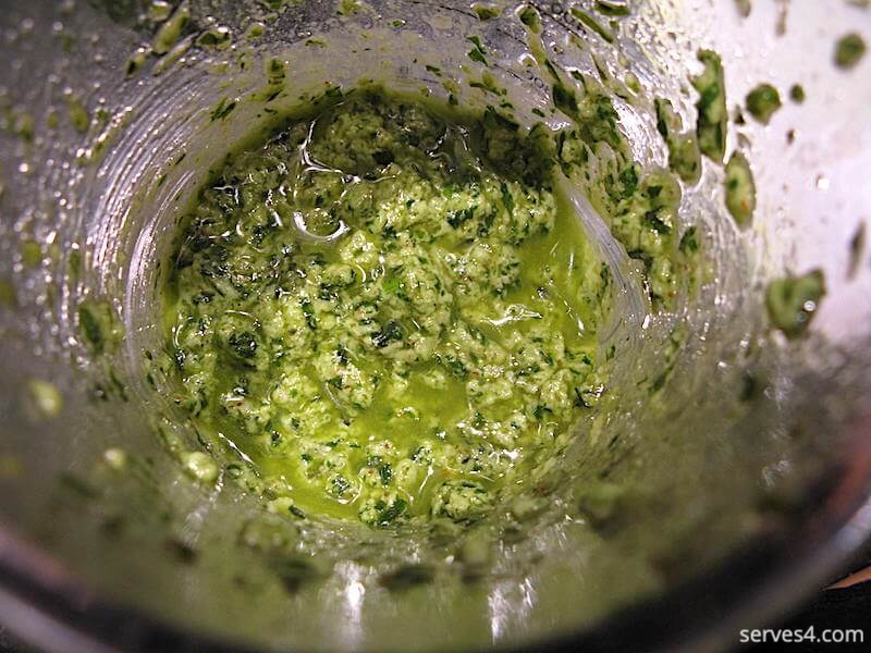 Quick Pasta Recipe: Pesto with Almond