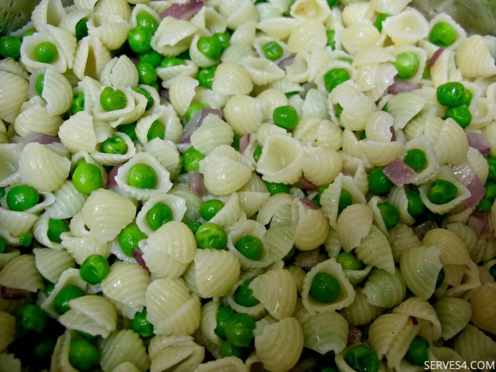 Quick Pasta Recipe for Baby: Mini Pasta Shells With Peas