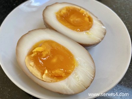 Soy marinated egg is so easy to make and is perfect with a meal or as a snack.