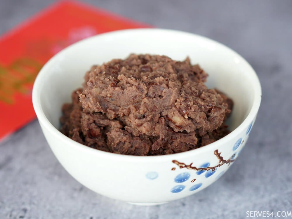 Sweet red bean paste is a popular ingredient in many Chinese and East Asian desserts, and it is very easy to make your own with this simple recipe.