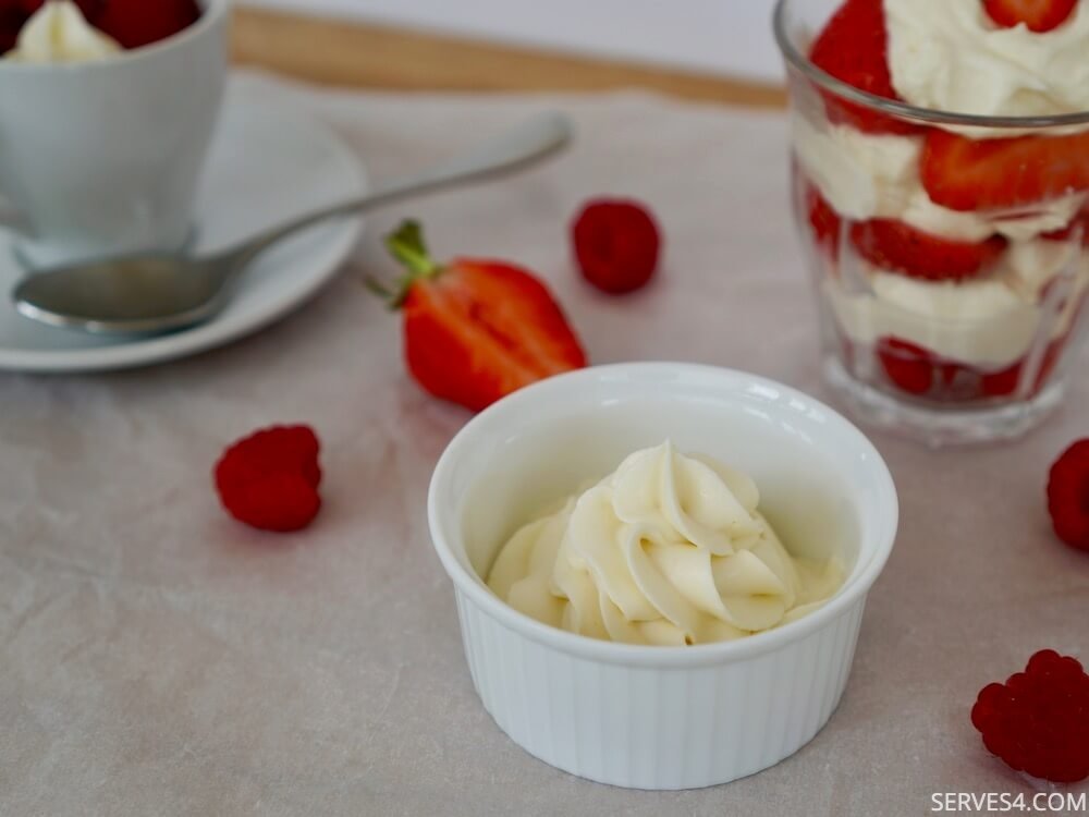 Easy Whipped Mascarpone Cream